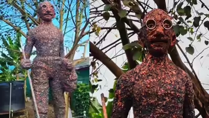 महात्मा गांधी की मूर्ति को लेकर केरल में बवाल, मैच नहीं हो रहा चेहरा; लोगों ने उठाए सवाल