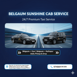 Belgaum to Kolhapur Cab Service – Quick Ride, Comfortable Journey