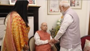 पीएम मोदी ने लालकृष्ण आडवाणी से की मुलाकात, कहा- ‘उन्होंने भारत के लोकतंत्र पर छोड़ी अमिट छाप’