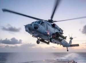 आईएनएस हंसा पर दूसरी एमएच-60आर रोमियो मल्टी-रोल हेलीकॉप्टर लॉन्च