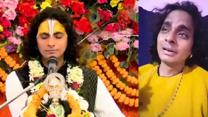 चर्चित कथावाचक श्रवण दास महाराज गिरफ्तार, यौन शोषण का आरोप