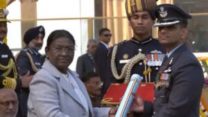 अंतरिक्ष के नायक शुभांशु शुक्ला को राष्ट्रपति ने किया अशोक चक्र से सम्मानित