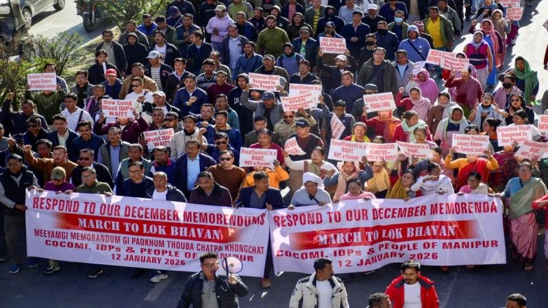मणिपुर में राष्ट्रपति शासन खत्म होने से पहले बढ़ी हलचल, अलग प्रशासन की मांग पर अड़े कुकी संगठन