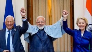 भारत-यूरोपीय संघ के बाद अब अमेरिका के साथ बड़ी व्यापारिक डील की तैयारी भारत-यूरोपीय संघ के बाद अब अमेरिका के साथ बड़ी व्यापारिक डील की तैयारी