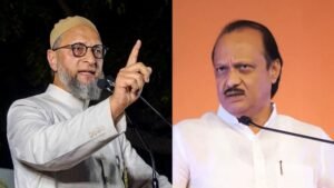 ओवैसी का अजित पवार पर अब तक का सबसे बड़ा हमला…नांदेड़ में भरे मंच से धर्म को लेकर कही ये बात