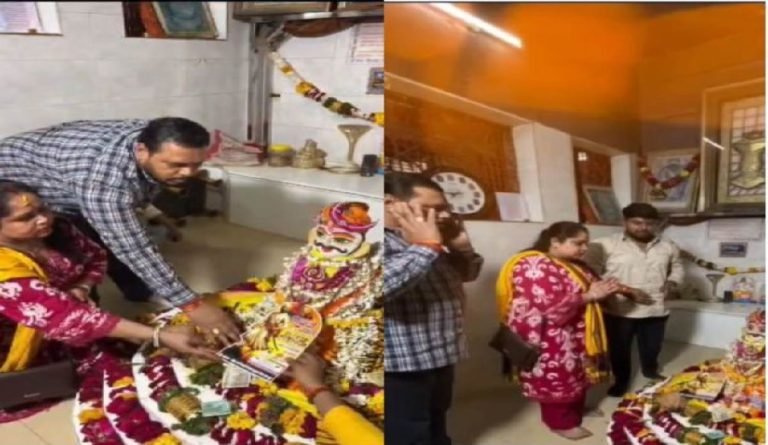 इंदौर के खजराना गणेश मंदिर में गैंगस्टर का VIP दर्शन, नियम सिर्फ जनता के लिए?