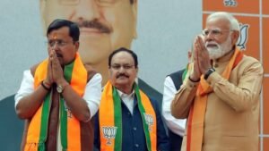 पश्चिम बंगाल में बीजेपी का बड़ा दांव, महिलाओं को ₹2500 देने का वादा! पश्चिम बंगाल में बीजेपी का बड़ा दांव, महिलाओं को ₹2500 देने का वादा!