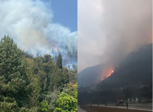 1.39 लाख लीटर पानी से काबू में आई भीषण आग