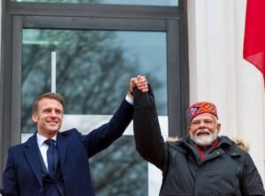 नरेंद्र मोदी ने ‘प्यारे दोस्त’ कहकर किया इमैनुएल मैक्रों का स्वागत