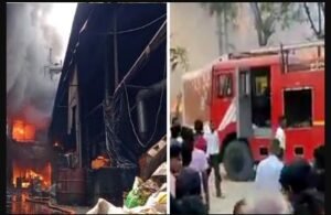 Ahmedabad में नमकीन सेव बनाने वाली फैक्ट्री में आग, गनीमत रही कि कोई जनहानि नहीं